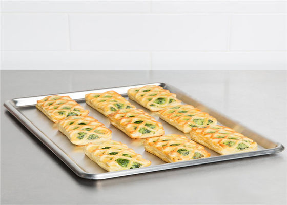 RK Bakeware China Foodservice NSF ハーフサイズ 16ゲージ アルミニウム ベーキングパン ビーズリム ステンレススチール バンパン