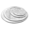 レストランのための18インチの穴があいた円形のアルミニウム ピザ鍋のパンチされたピザの皿のベーキング皿