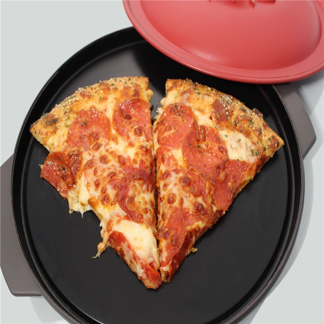 炭素鋼ピザ鍋の耐熱の深皿焦げ付き防止ピザ鍋