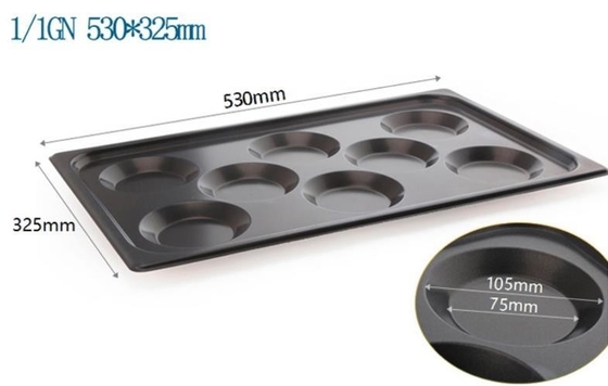 Rk Bakeware China-Rational Combi Oven Gastronorm Gn1/1 アルミニウム ノンスティック バーガー トレイ