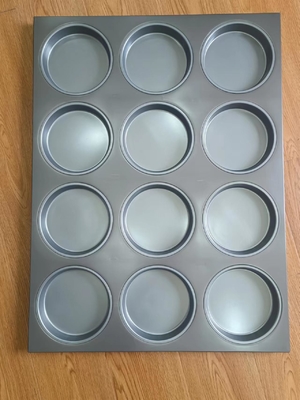 RK Bakeware China Foodservice NSFアルミニウム ハードアルマイトコート ピザベーキングトレイ 工業用ベーカリー用
