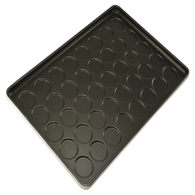 RK Bakeware China Foodservice 4インチ ノンスティック ハンバーガー パン パン トレイ