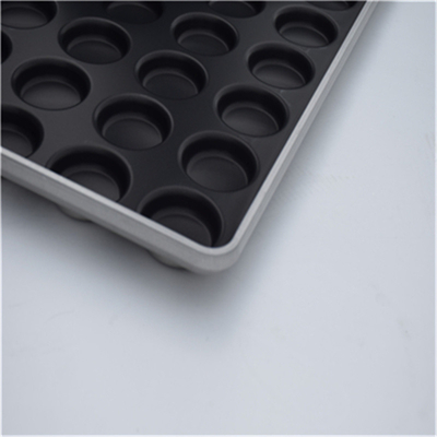 RK Bakeware China Foodservice 2.5 インチ テフロン加工のミニ ハンバーガー バン トレイ