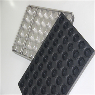 RK Bakeware China Foodservice 2.5 インチ テフロン加工のミニ ハンバーガー バン トレイ
