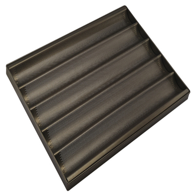 RK Bakeware China Foodservice NSF 5 Loaf Glazed Inox バゲット ベーキングトレイ フランスパンパン