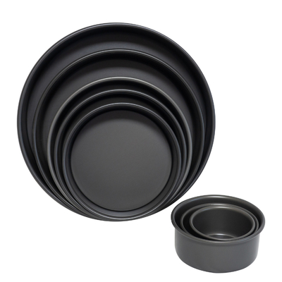 Rk Bakeware China Manufacturer-Straight Sided Round Aluminium Cake Pan Cake Tin ケーキ型