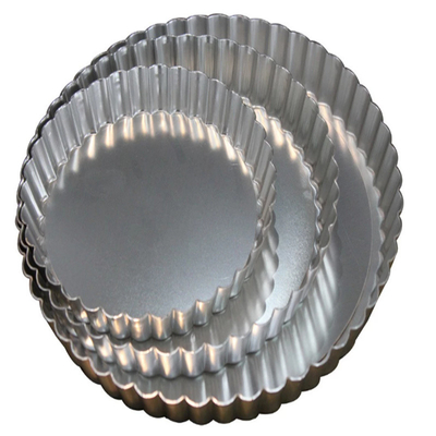 Rk Bakeware China-Nonstick Loose Base Fluted キッシュパン