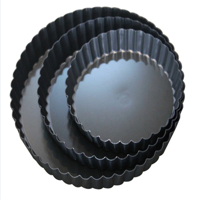 Rk Bakeware China-Nonstick Loose Base Fluted キッシュパン