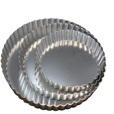 Rk Bakeware China-Nonstick Loose Base Fluted キッシュパン