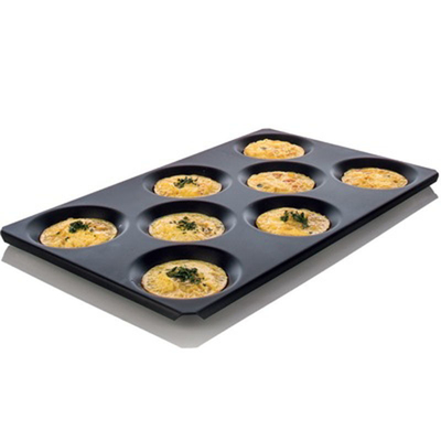 Rk Bakeware China-Rational Combi Oven Gastronorm Gn1/1 アルミニウム ノンスティック バーガー トレイ