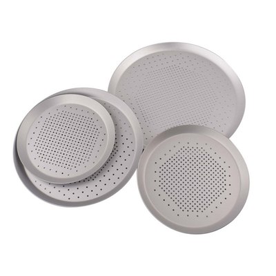 RK Bakeware China Foodservice NSF 10インチ X8インチ ハードアルマイト アルミニウム デトロイト ピザパン 長方形ピザパン