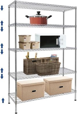 Rk Bakeware China Foodservice Commercial Green Epoxy Coated Wire Shelving 18 X 48 (4 Shelf)