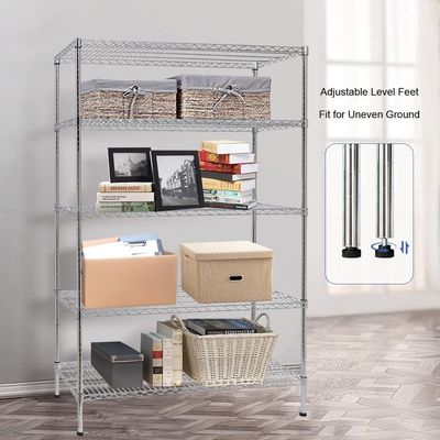 Rk Bakeware China Foodservice Commercial Green Epoxy Coated Wire Shelving 18 X 48 (4 Shelf)