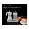 アルミニウム 3 カップ電気エスプレッソモカコーヒーメーカー自動シャットオフ機能モカエクスプレスコーヒーメーカープラスチックコーヒーメーカー