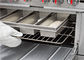 RK Bakeware中国シカゴの金属4本の革紐によって艶をかけられるアルミニウムで処理されたプルマン式車両の塊鍋のパンの塊鍋13&quot; x 4&quot; x 4&quot;