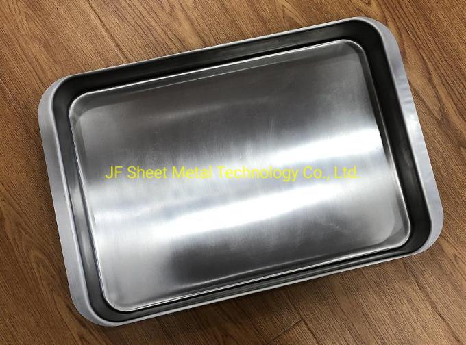 Rk Bakeware China-Deep Drawn SUS304 Stainless Steel Food Storage Pan Tray