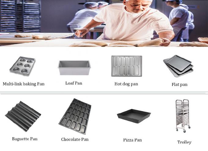 RK Bakeware China Foodservice NSF 49015 グレーズ アルミニウム サブ サンドイッチ ロール パン ベーキング トレイ 8