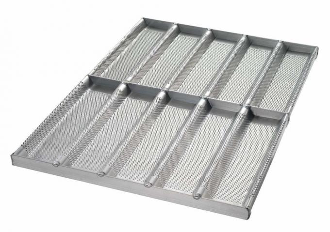 Rk Bakeware China Foodservice Commercial Bakeware 5 Count 3 Inch Sub Sandwich Roll Pan