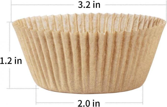 Rk Bakeware中国の標準の自動ラインのための自然なペーパー焼けるコップはさみ金のマフィンはさみ金のカップケーキはさみ金