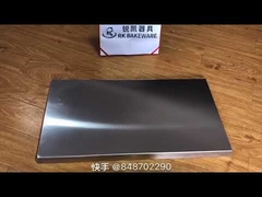 Industrial Metal Non-Perforated 3 Sided Tray Australia Flat Baking